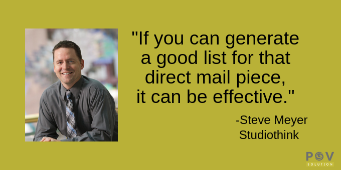 Generating a good list can be effective.